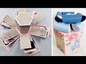 Amazing | Hexagonal Exploding Memory Box Dies | Simply Made Crafts