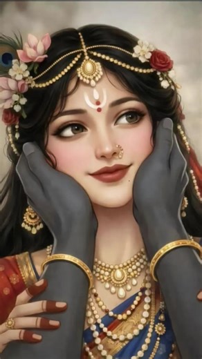 Radha Rani 🥹♥️♾️🙏#radharani #radheradhe #radha #radhakrishna #radhe #love #trending @iana_sig