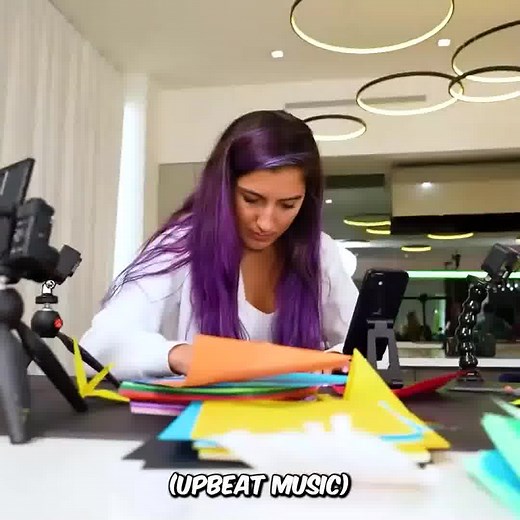 1.3M views · 10K reactions | Can we MASTER origami?! I guess we'll see after 10,000 sheets of paper 路‍♀️ | ZHC | Facebook