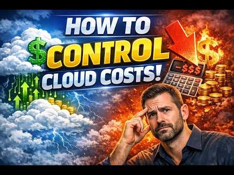 How to Control AWS Cloud Costs (Right-Sizing, Savings Plans & Alerts)