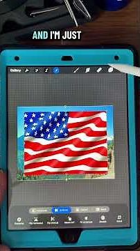 How to create a double exposure effect in procreate | Easy layer blend trick #procreate