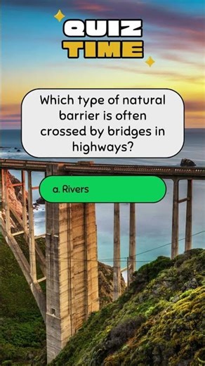 Highways Quiz🛣️🌍 Pt. 8
