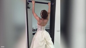 Is this the strongest bride ever? Taiwanese bride stuns guests