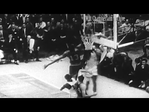Wilt Chamberlain CATCHES a Bill Russell DUNK! G5 NBA Finals (blocks two dunks in first quarter!)