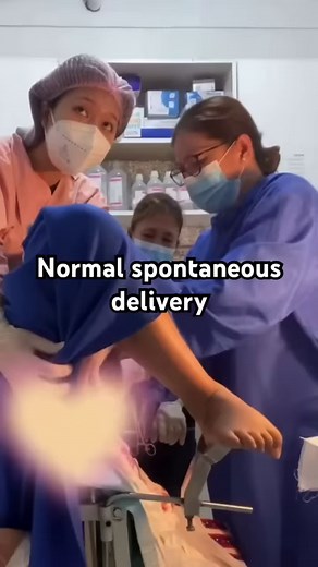 Normal spontaneous delivery #pregnancytips #trending #birthvlog | Dinda Keny