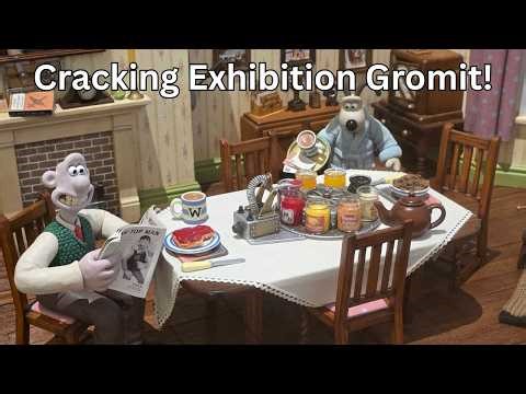 Inside the Aardman Animations Exhibition at the V&A Museum