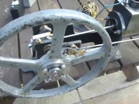 homemade hit and miss gas engine