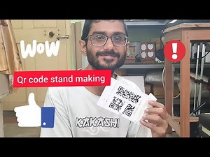 How to Make QR Code Stand | Easy DIY Step by Step Tutorial