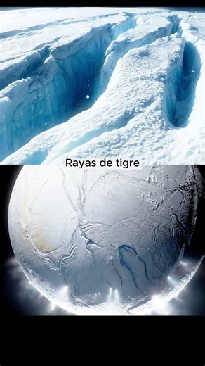 Encélado La luna más brillante y pura de Saturno #Encélado #Saturno #espacio #nasa #ciencia