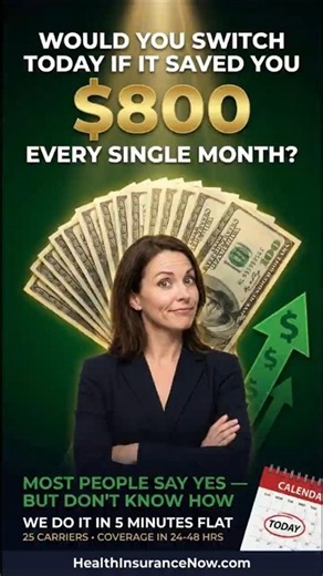 Would You Switch Health Insurance to Save $300–$800 Every Month? | #healthinsurance #savemoney