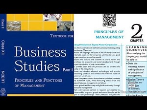 significance/ importance of principles of management || ncert || class 12 business studies