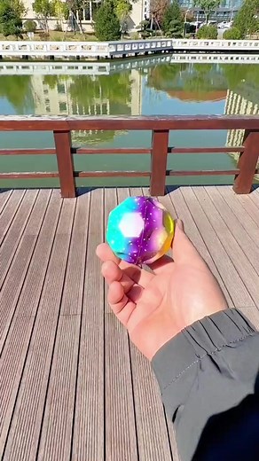 Moon Stone Bouncy Ball Toy for Kids