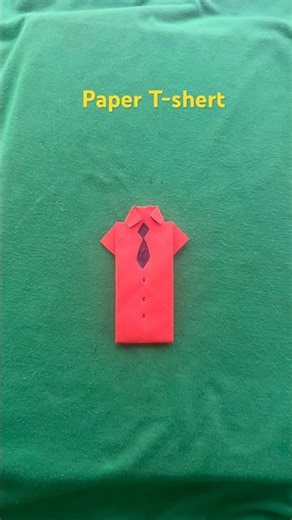 DIY PAPER T-SHIRT – Looks Real but It’s PAPER! 🧻✨