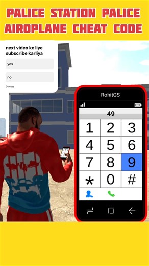 FINALLY NEW POLICE STATION POLICE AIROPLANE CHEAT CODE REAL AND FAKE?😱🤑|| INDIAN BIKE DRIVING 3D