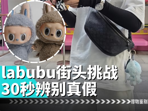 找出假labubu很难吗？