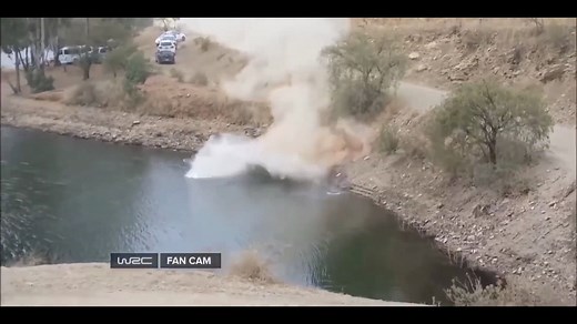 wrc拉力赛：最全事故撞车失误合集！赛车坠毁！惊险！