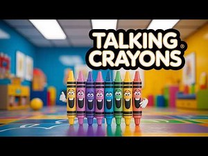 KIDS EXPLORE the Magic of Colors with Talking Crayons!
