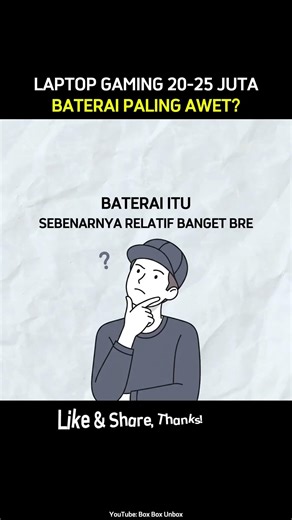 Laptop Gaming Baterai Awet 20-25 Jutaan? Ini yang Paling Menarik!