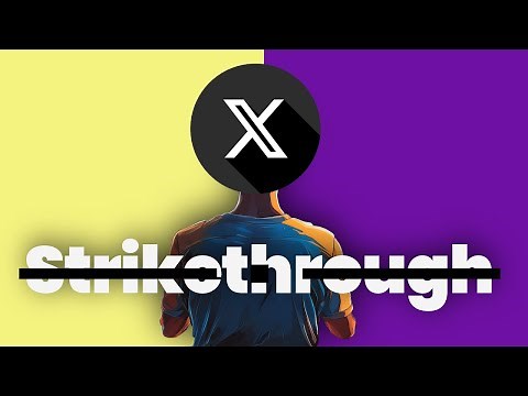 How to Post Strikethrough Text on X