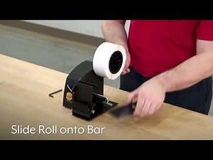 How to Set Up Automatic Clear Acetate Mailing Label Dispenser
