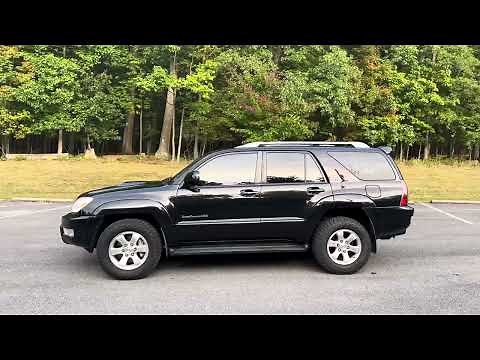 2004 Toyota 4runner Sport edition V8 overview
