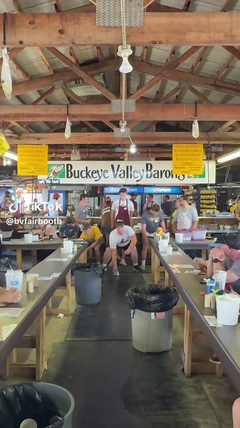 Football slinging burgers this afternoon