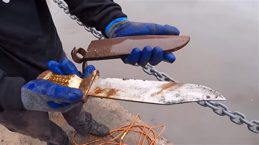 We're standing on a goldmine - the most extreme magnet fishing spot ever found