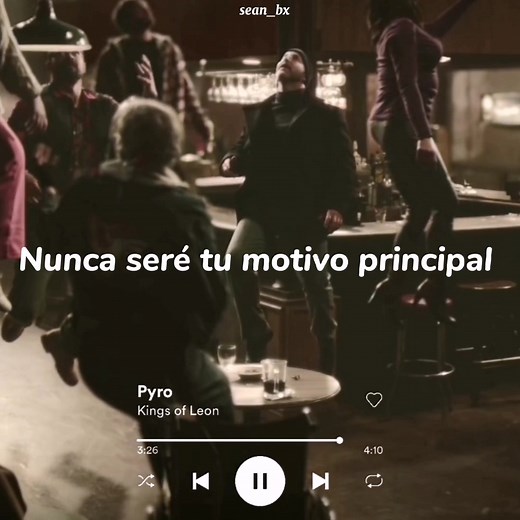 Kings of Leon Pyro: Lyrics in Spanish