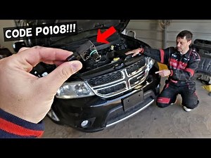 DODGE JOURNEY CODE P0108 MANIFOLD ABSOLUTE PRESSURE BAROMETRIC PRESSURE CIRCUIT HIGH