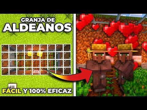 Cómo Hacer una Granja de ALDEANOS para Minecraft 1.21 |Java|🟢