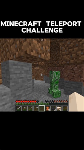 Minecraft Teleport Challenge 😂 | Random Teleport = Instant Fail!