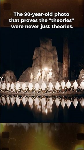Bohemian Grove ritual Élite 1934 #bohemiangrove