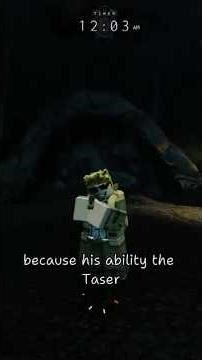 Security guard’s flaw #bitebynight #forsaken #roblox