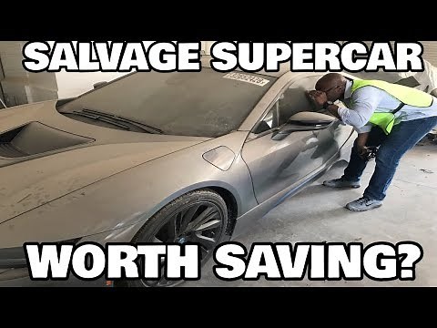 Barn Yard find: Ruined Supercar