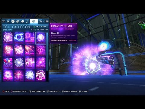Gravity Bomb l Rocket League Goal Explosion [2020 SHOWCASE]