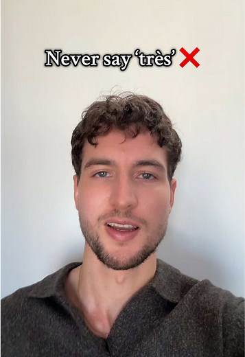 Stop saying ‘très’ 🇫🇷 This is what French people actually say #frenchslang #learnfrench #french #slang #parisian