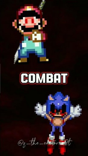 Devil Mario vs Sonic.exe