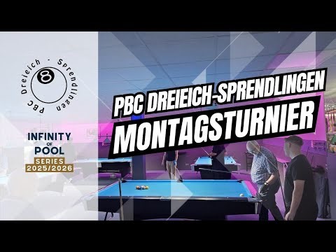 WATCH LIVE| PBC Dreieich-Sprendlingen Montagsturnier 16.02.2026
