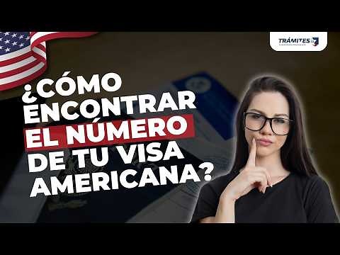 Quickly find your American VISA number