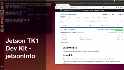 Quick Tip: Which Version of L4T is Running? - NVIDIA Jetson Development Kit - JetsonHacks