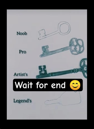 🔑 Realistic Keys Drawing | Pencil Sketch That Looks 100% Real 😱🔥