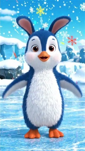 Penguin’s Wobbly Dance 🐧🎵 | Funny Penguin Song for Kids | StoryBee #shorts #kids #foryou