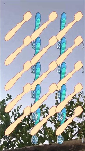 Toothbrush Neat Pattern ... #toothbrush #pauseshorts #lifestyle