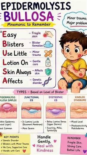 Epidermolysis Bullosa Mnemonic You’ll Never Forget 🦋