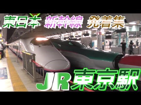 【東京駅】東日本の多彩な新幹線たち 発着集 2025/12/25