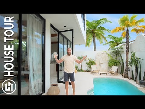 Are we in Ibiza? Modern Mediterranean Home with Minimalistic Interior Design in Bali! (House Tour)