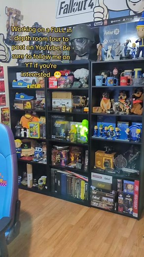 Working on an in depth tour of the collection for YouTube. it'll be pretty long, likely well over the 10 minute Tiktok limit. If you're interested, be sure to follow me on YT, TheFalloutCollector. Also... Ill be honest, I could use the additional follows on YouTube. 😉 I won't let you down, but it's hard finding time long form content. #Fallout #bethesda #roomtour #mancave #thefalloutcollector #fallout4 #Fallout76 #statues #collection #pipboy #vaulttec #mrjangles #protectron #assaultron #securit