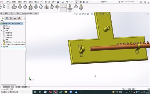 Solidworks距离限制配合太有用了，怎么限制的？