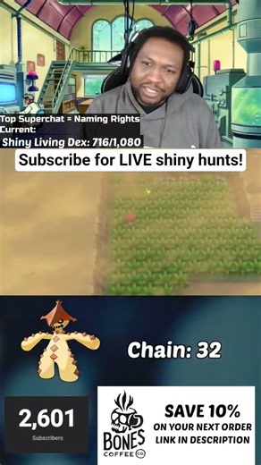 ✨✨ Pokeradar 32 Chain for Shiny Cacturne!!! ✨✨ #pokemon #shinypokemon #nintendoswitch