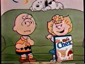 1991 Chex Party Mix "Peanuts - Charlie Brown" TV Commercial